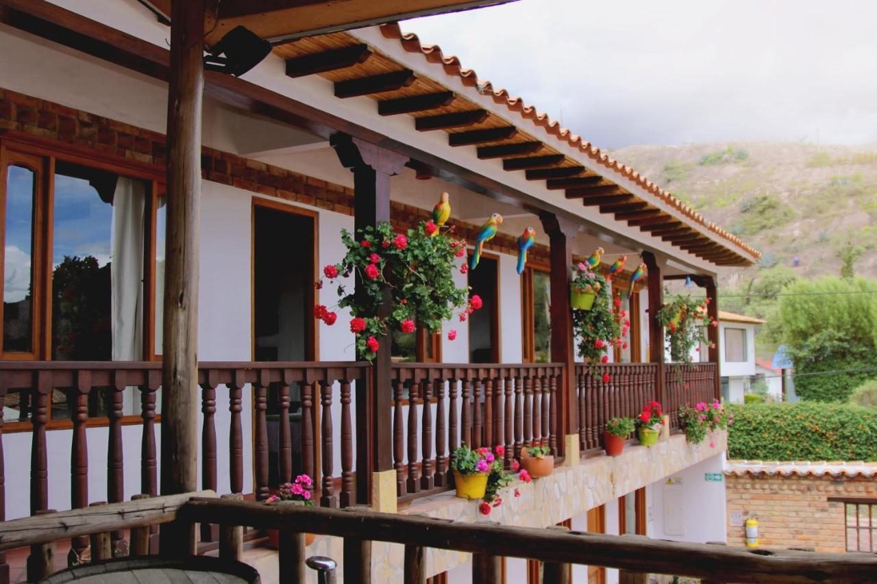 Hotel Villa Alegria Sachica Luaran gambar