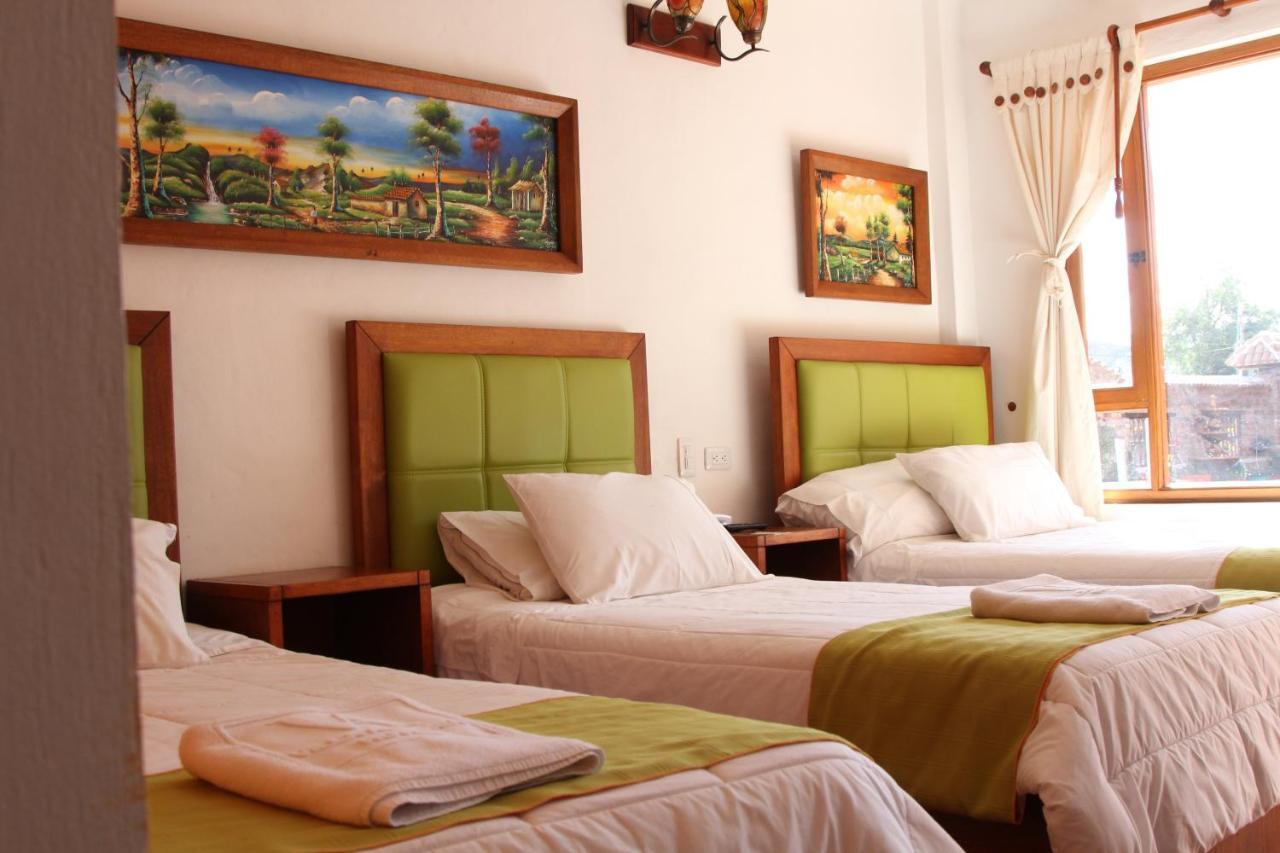 Hotel Villa Alegria Sachica Luaran gambar