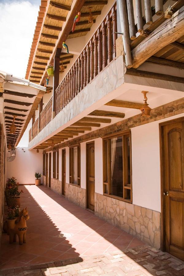 Hotel Villa Alegria Sachica Luaran gambar