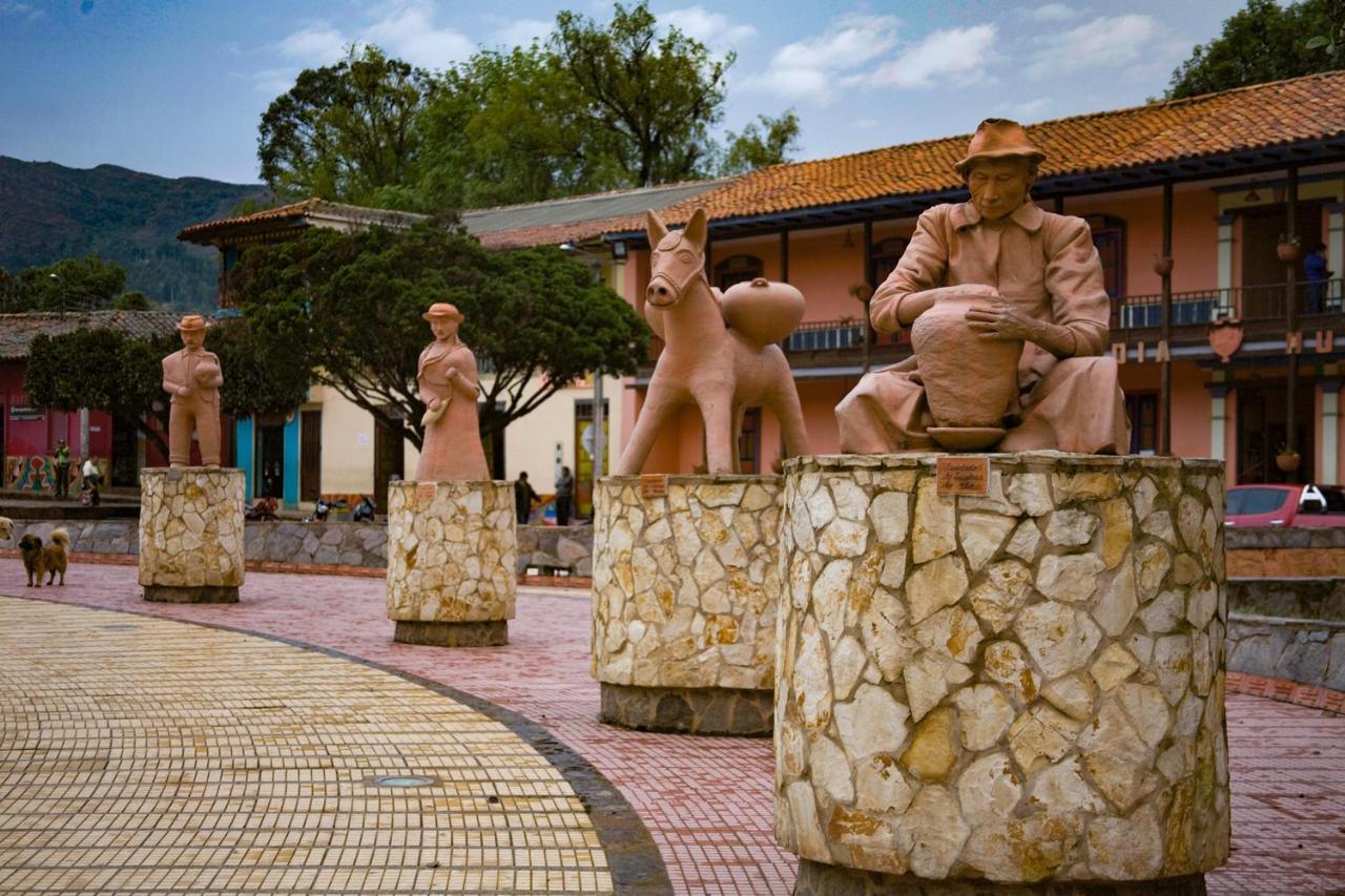 Hotel Villa Alegria Sachica Luaran gambar