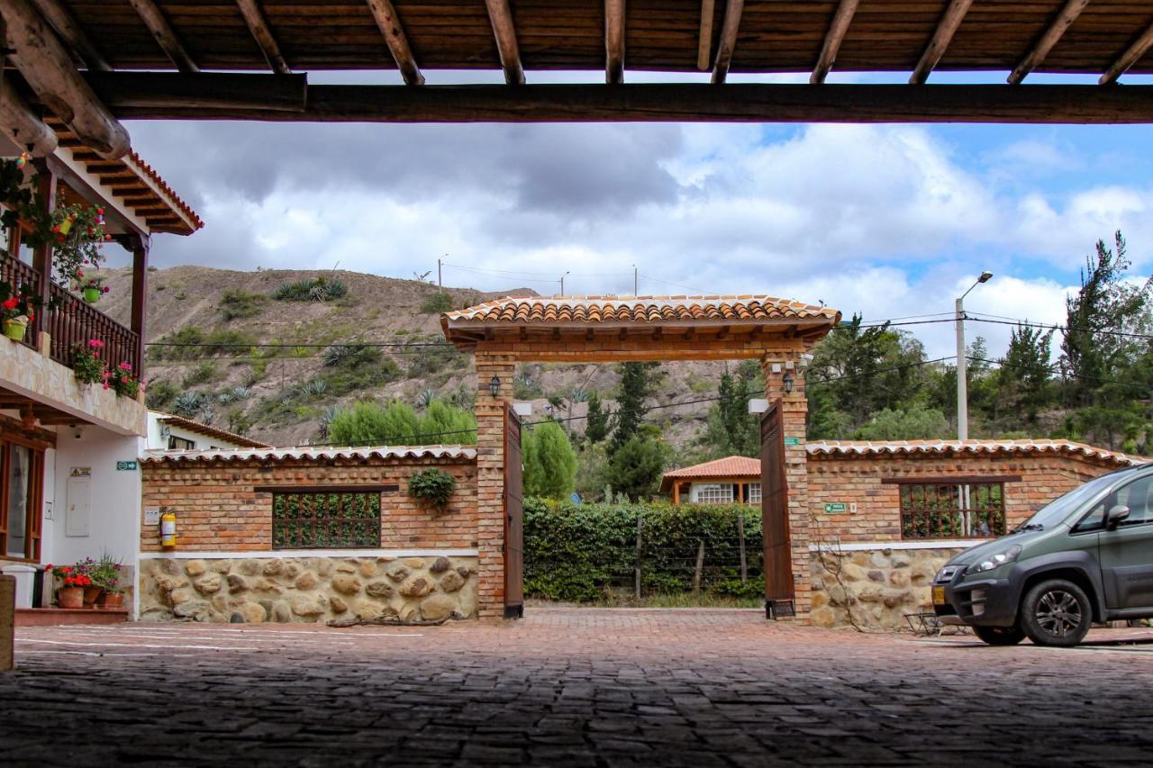 Hotel Villa Alegria Sachica Luaran gambar