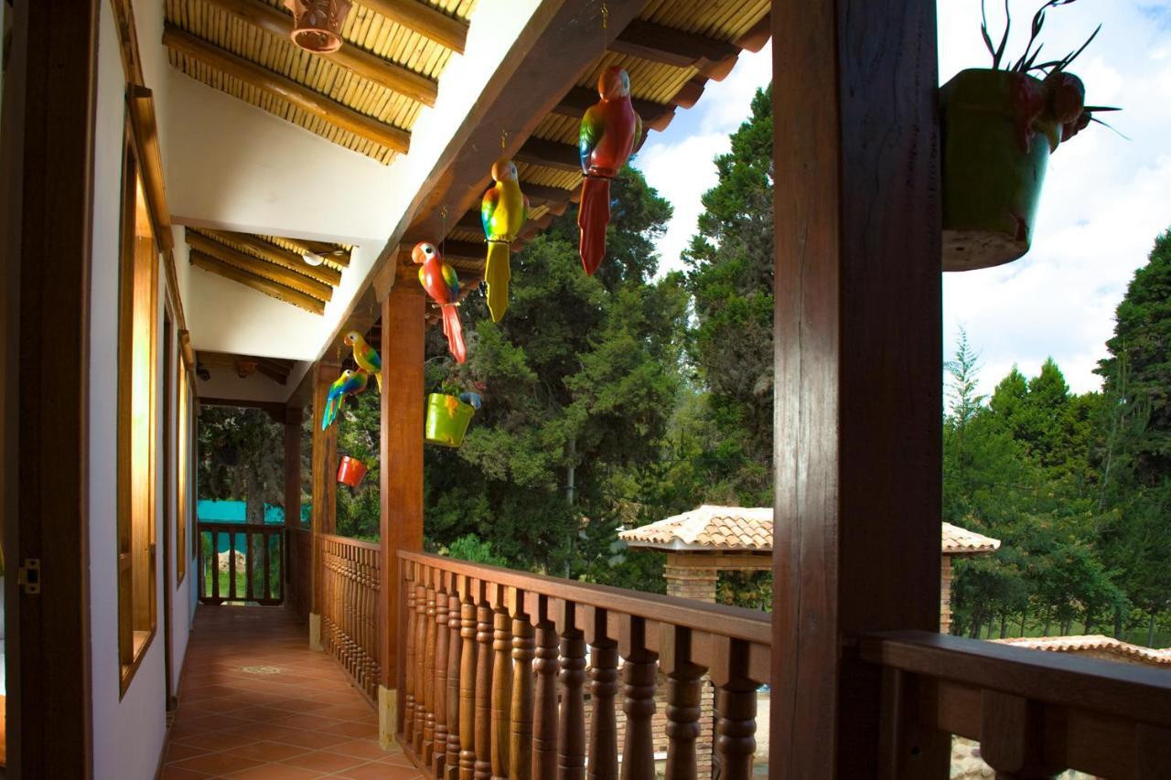 Hotel Villa Alegria Sachica Luaran gambar